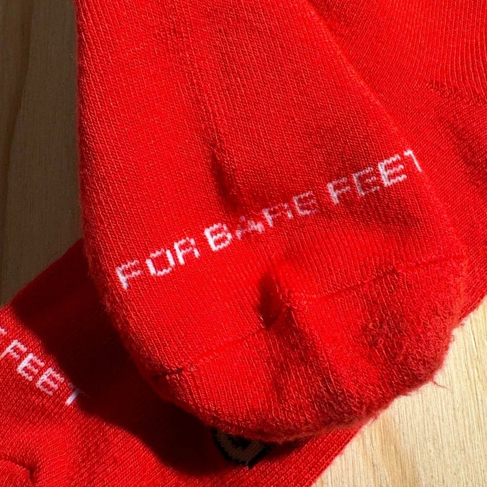University of Georgia red and black socks